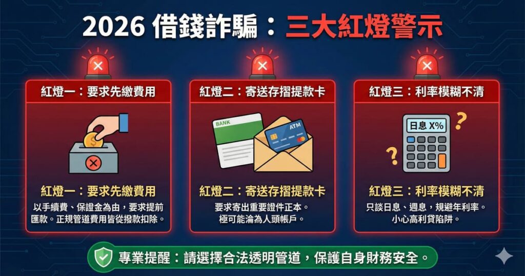 快速借錢常見詐騙手法一次看懂